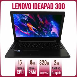 لپ تاپ استوک ideapad 300 لنوو i5 نسل 6