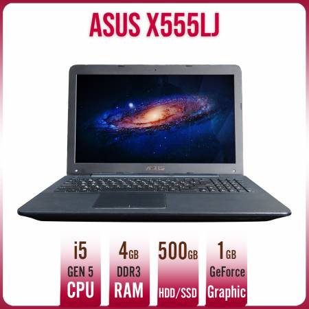 لپ تاپ استوک X555LJ ایسوس i5 نسل 5