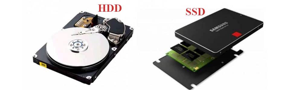 تفاوت حافظه ssd با hdd